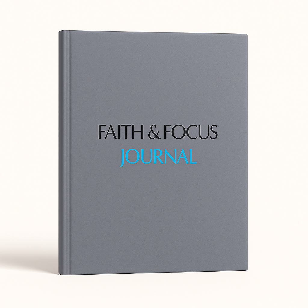 Faith & Focus Journal – Your Daily Guide to Prayer, Gratitude & Growth