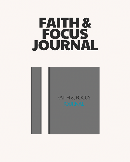 Faith & Focus Journal – Your Daily Guide to Prayer, Gratitude & Growth